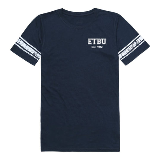 East Texas Baptist University Tigers Womens Practice Football T-Shirt Tee