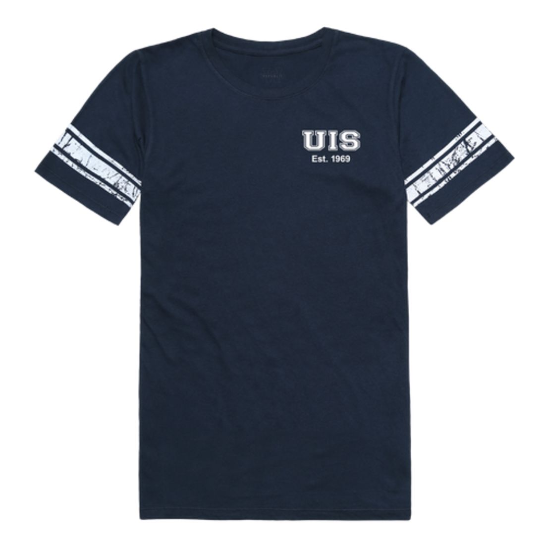 University of Illinois Springfield Prairie Stars Womens Practice Football T-Shirt Tee