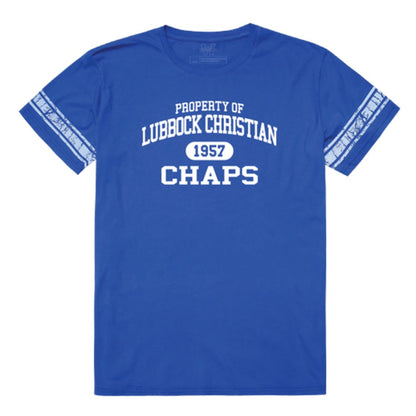 Lubbock Christian University Chaparral Property Football T-Shirt Tee
