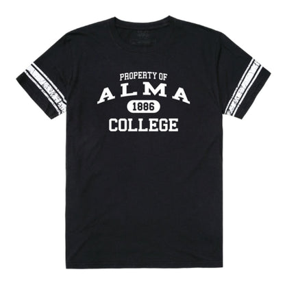 Alma College Scots Property Football T-Shirt Tee