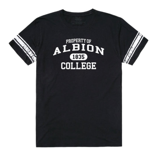 Albion College Britons Property Football T-Shirt Tee