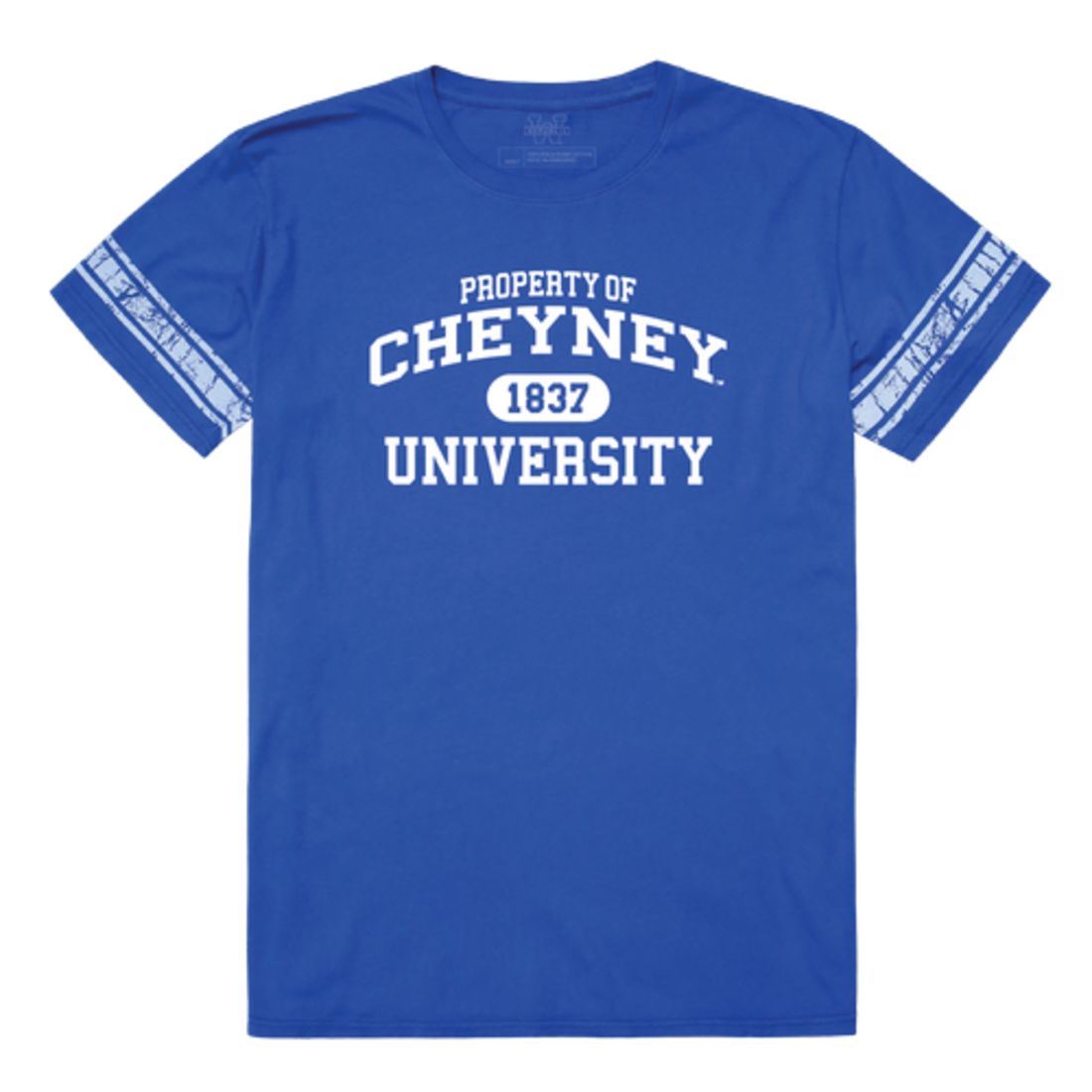 Cheyney University of Pennsylvania Wolves Property Football T-Shirt Tee