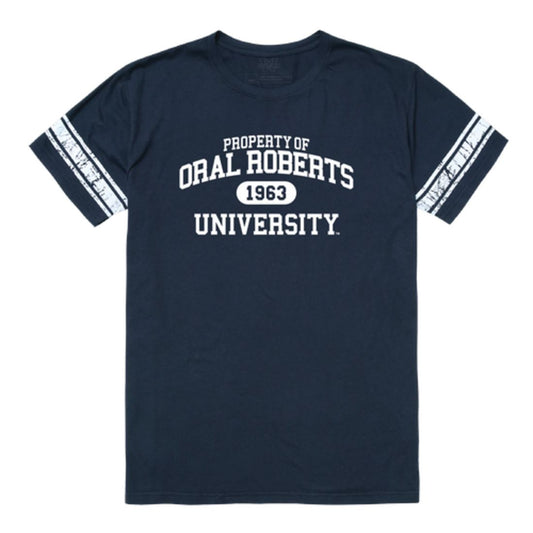 Oral Roberts University Golden Eagles Property Football T-Shirt Tee