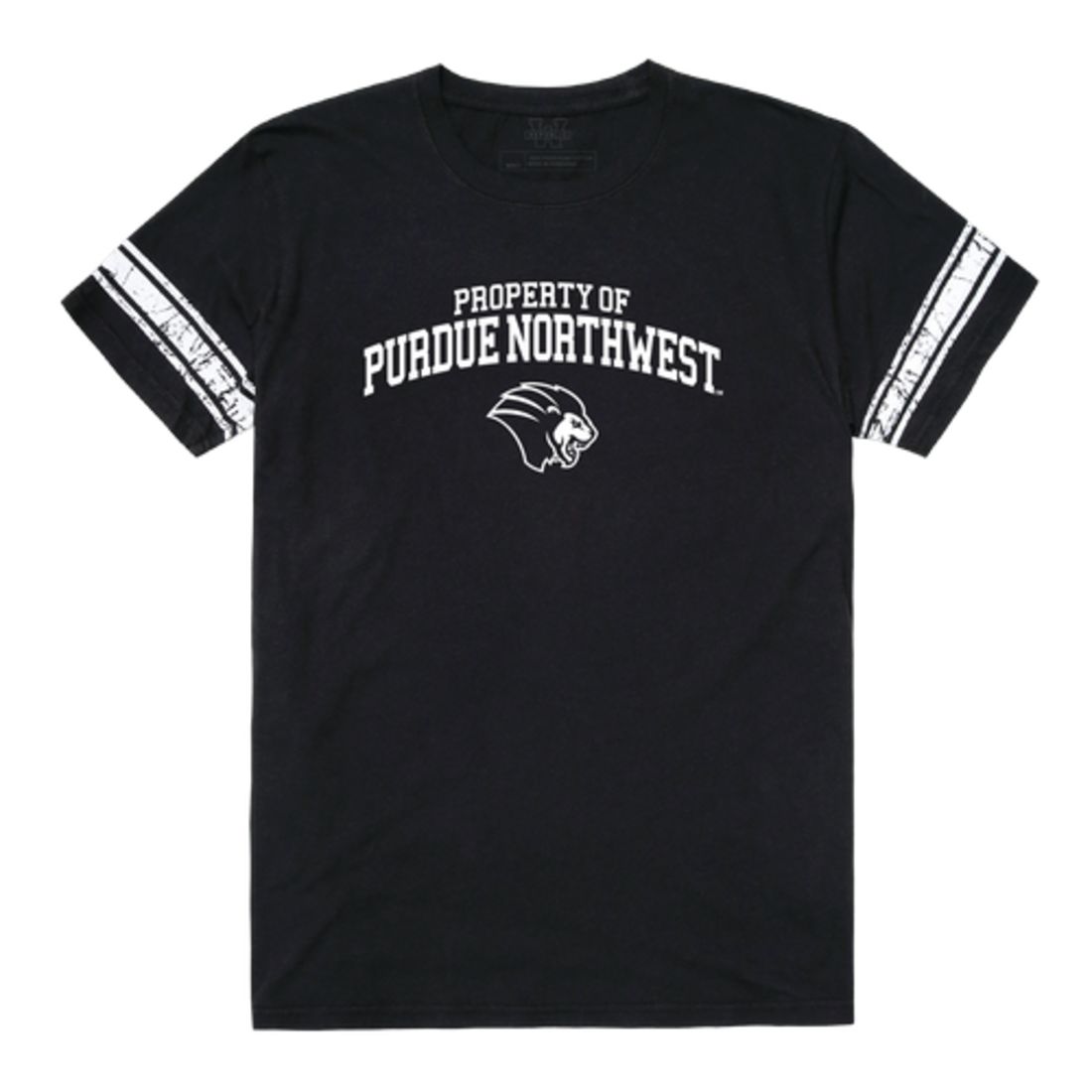 Purdue University Northwest Lion Property Football T-Shirt Tee