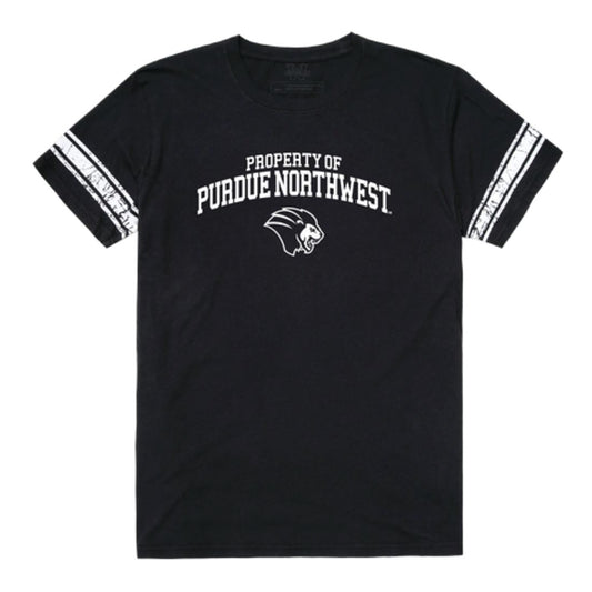 Purdue University Northwest Lion Property Football T-Shirt Tee