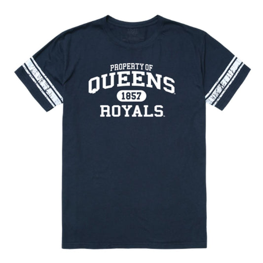 Queens University of Charlotte Royals Property Football T-Shirt Tee