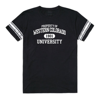 Western Colorado University Mountaineers Property Football T-Shirt Tee