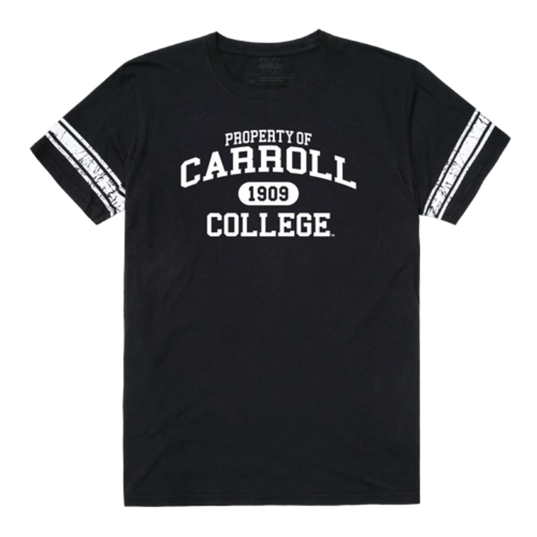 Carroll College Saints Property Football T-Shirt Tee
