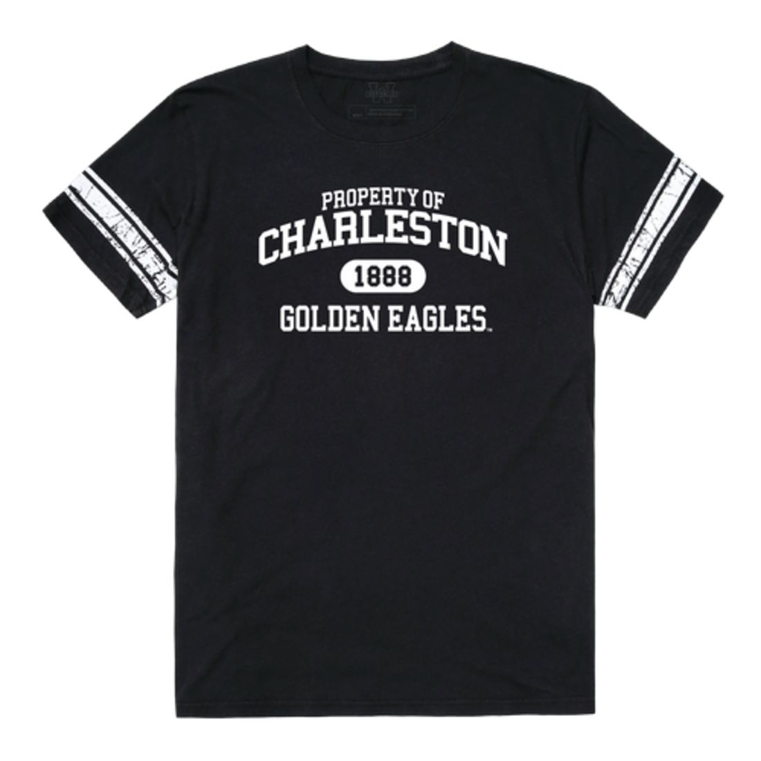 University of Charleston Golden Eagles Property Football T-Shirt Tee