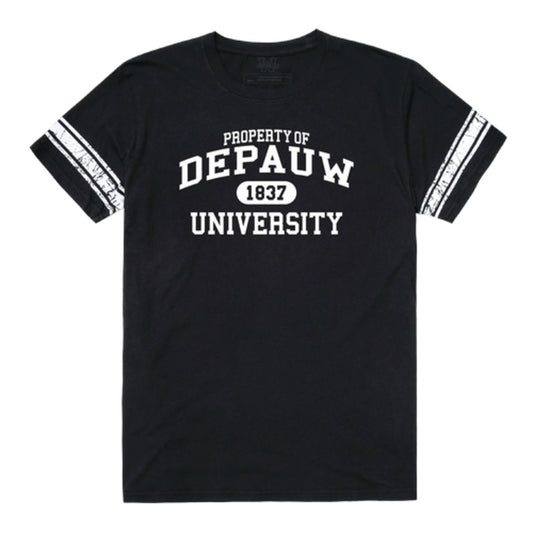 DePauw University Tigers Property Football T-Shirt Tee