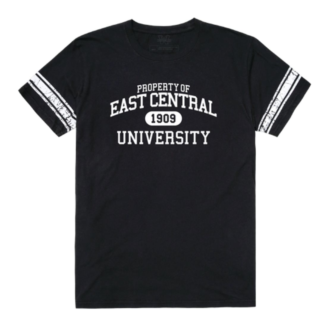 East Central University Tigers Property Football T-Shirt Tee