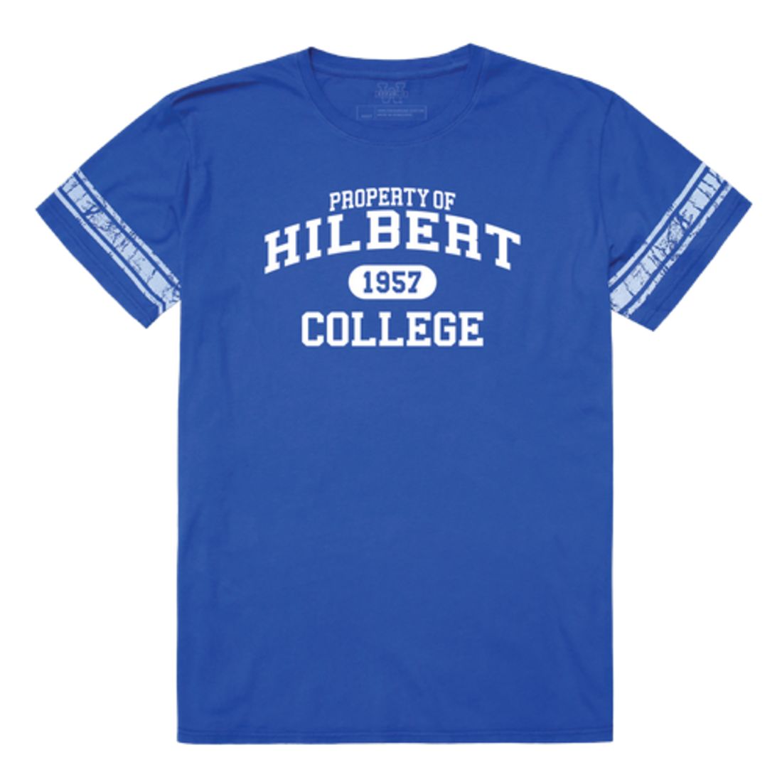 Hilbert College Hawks Property Football T-Shirt Tee