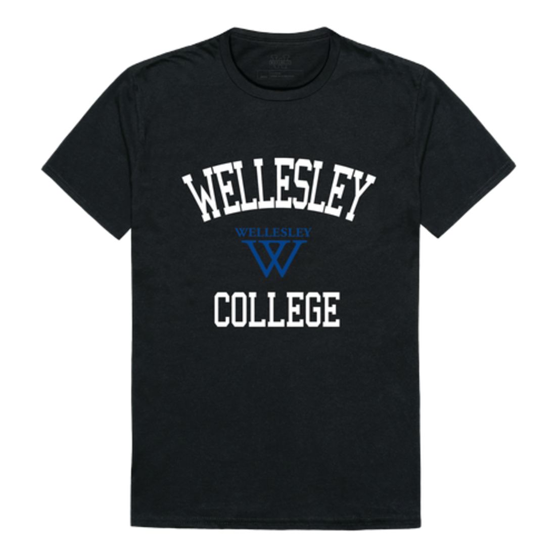 Wellesley College Blue Arch T-Shirt Tee