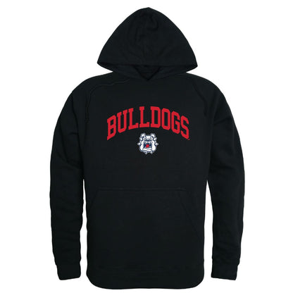 Fresno State University Bulldogs Campus Fleece Hoodie Sweatshirts