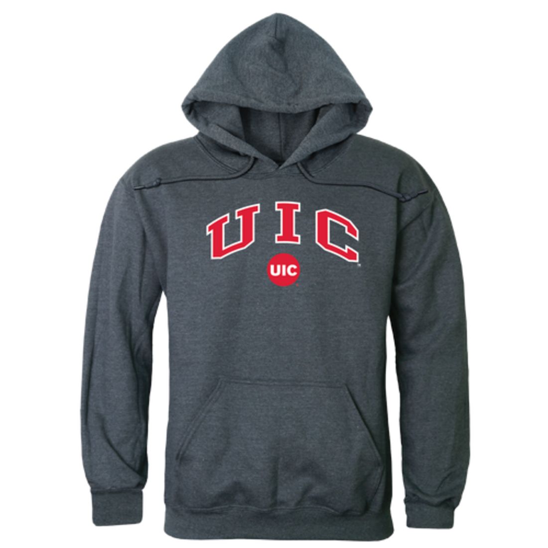 University of Illinois at Chicago Flames Campus Fleece Hoodie Sweatshirts