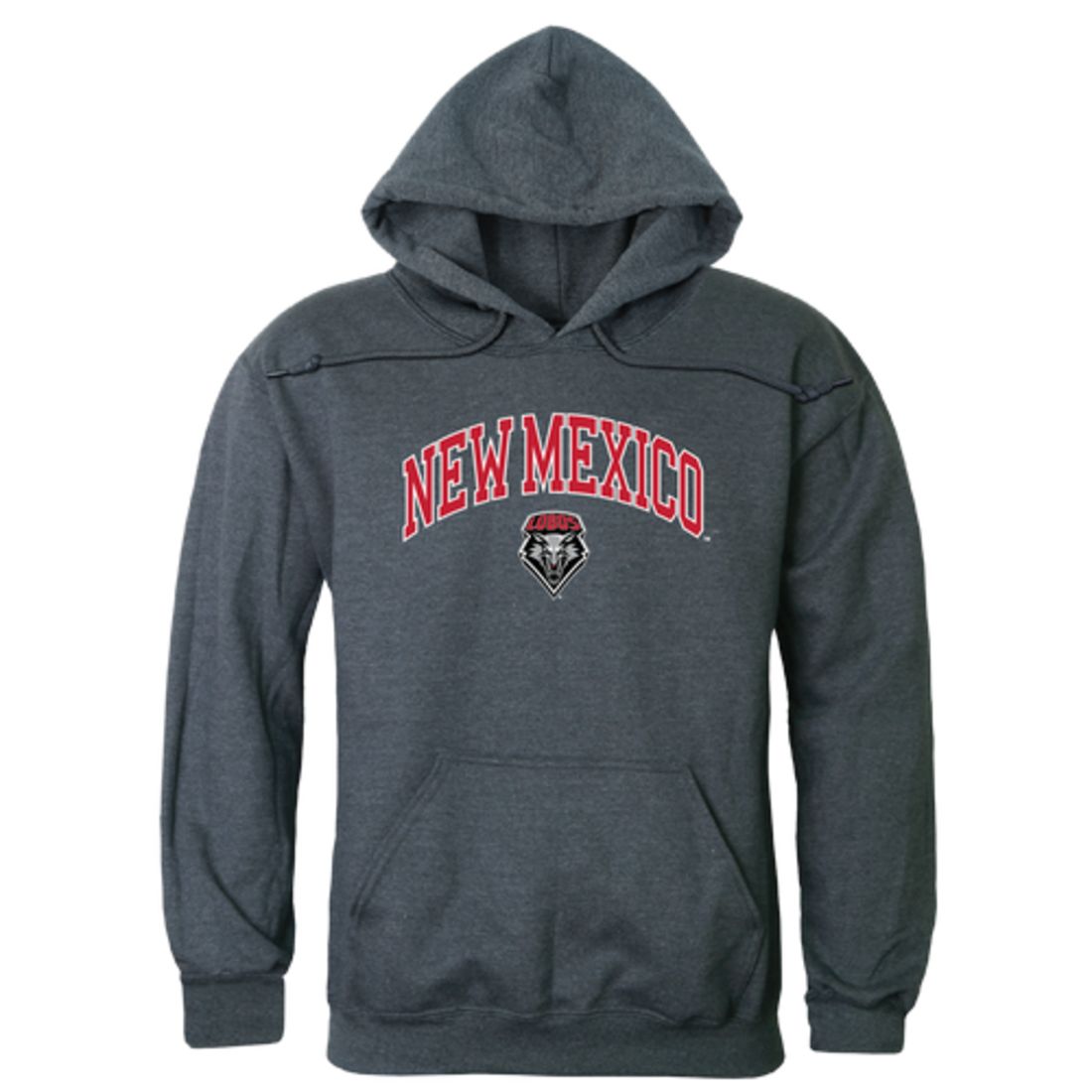 University of New Mexico Lobos Campus Fleece Hoodie Sweatshirts