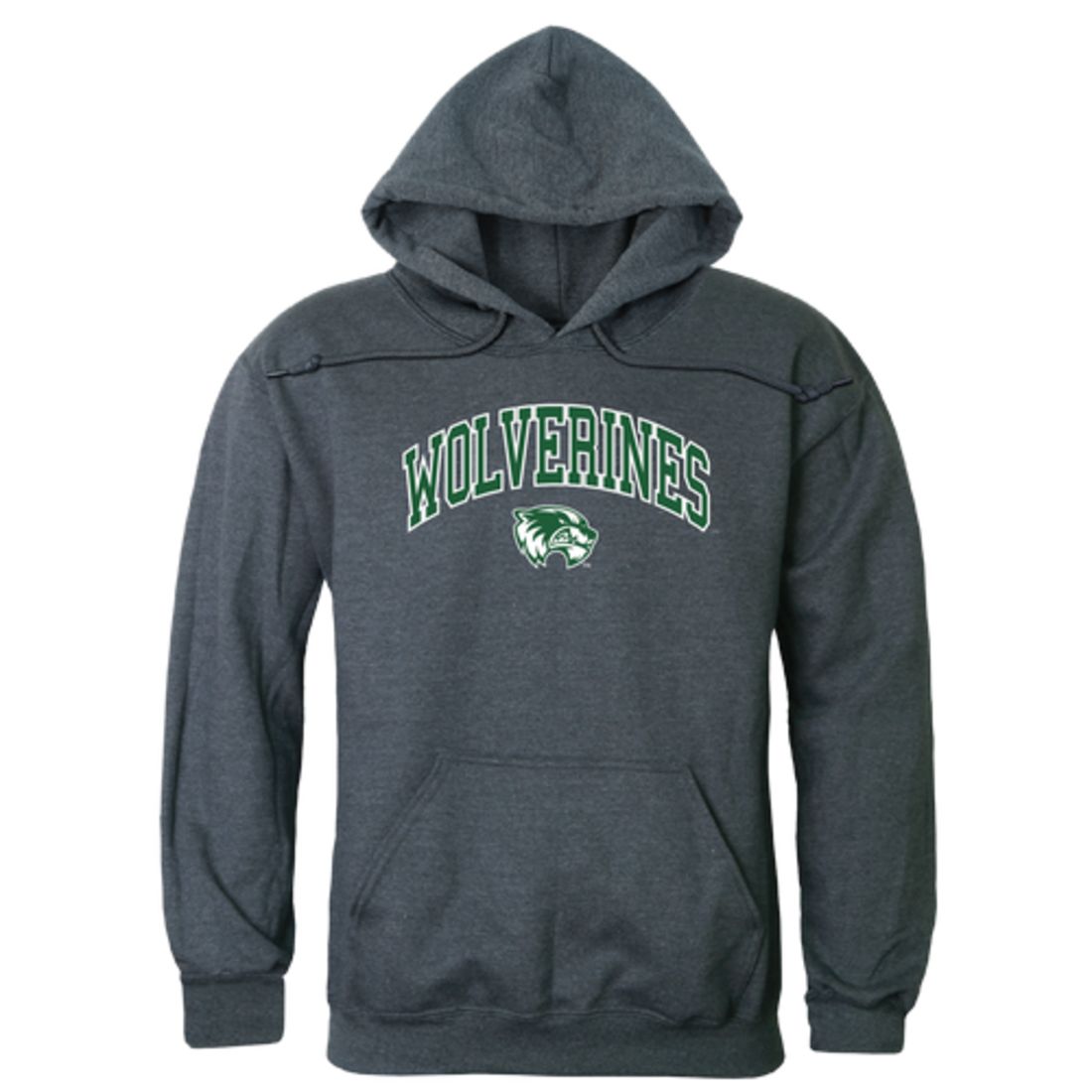 Utah Valley University Wolverines Campus Fleece Hoodie Sweatshirts