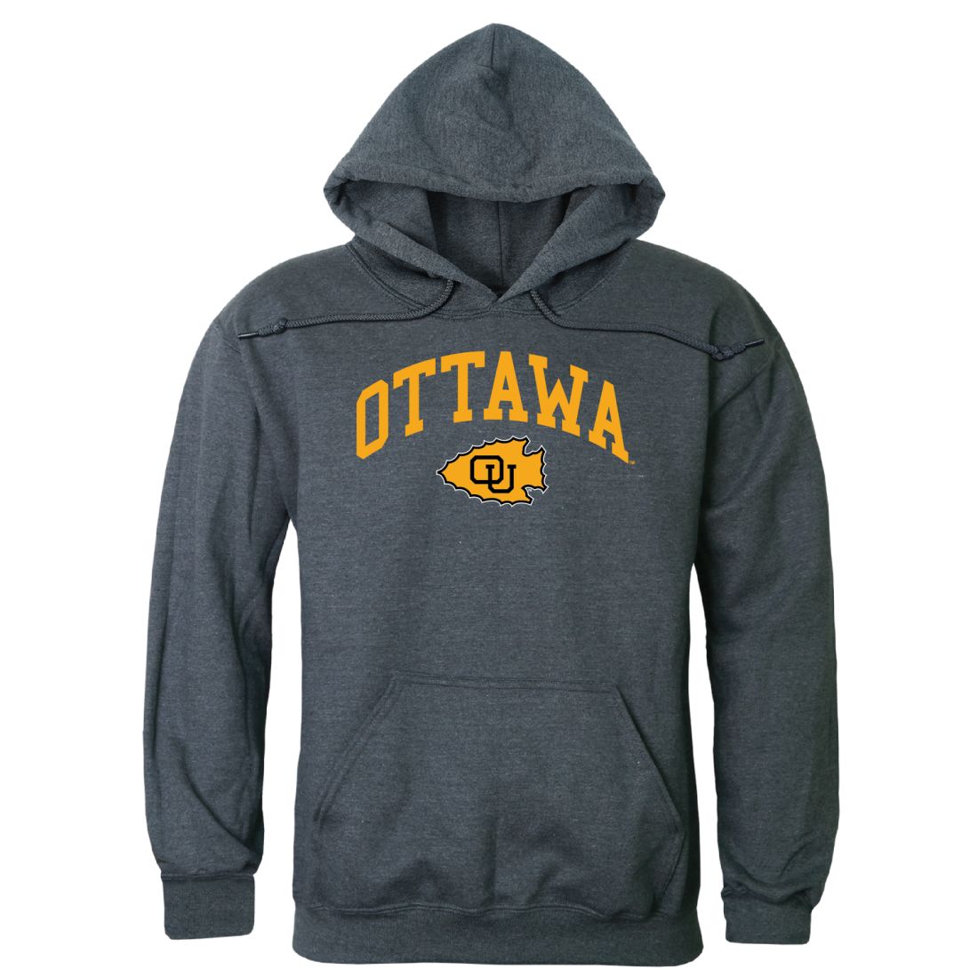 Ottawa, Gibby, OU, Braves Braves Campus Fleece Hoodie Sweatshirts