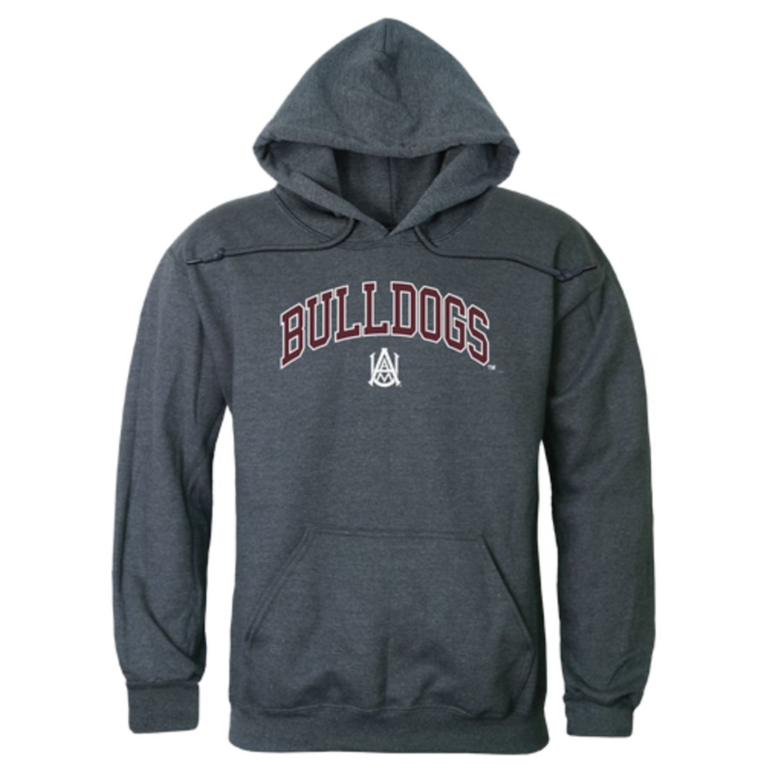 Alabama A&M Bulldogs Campus Fleece Hoodie Sweatshirts