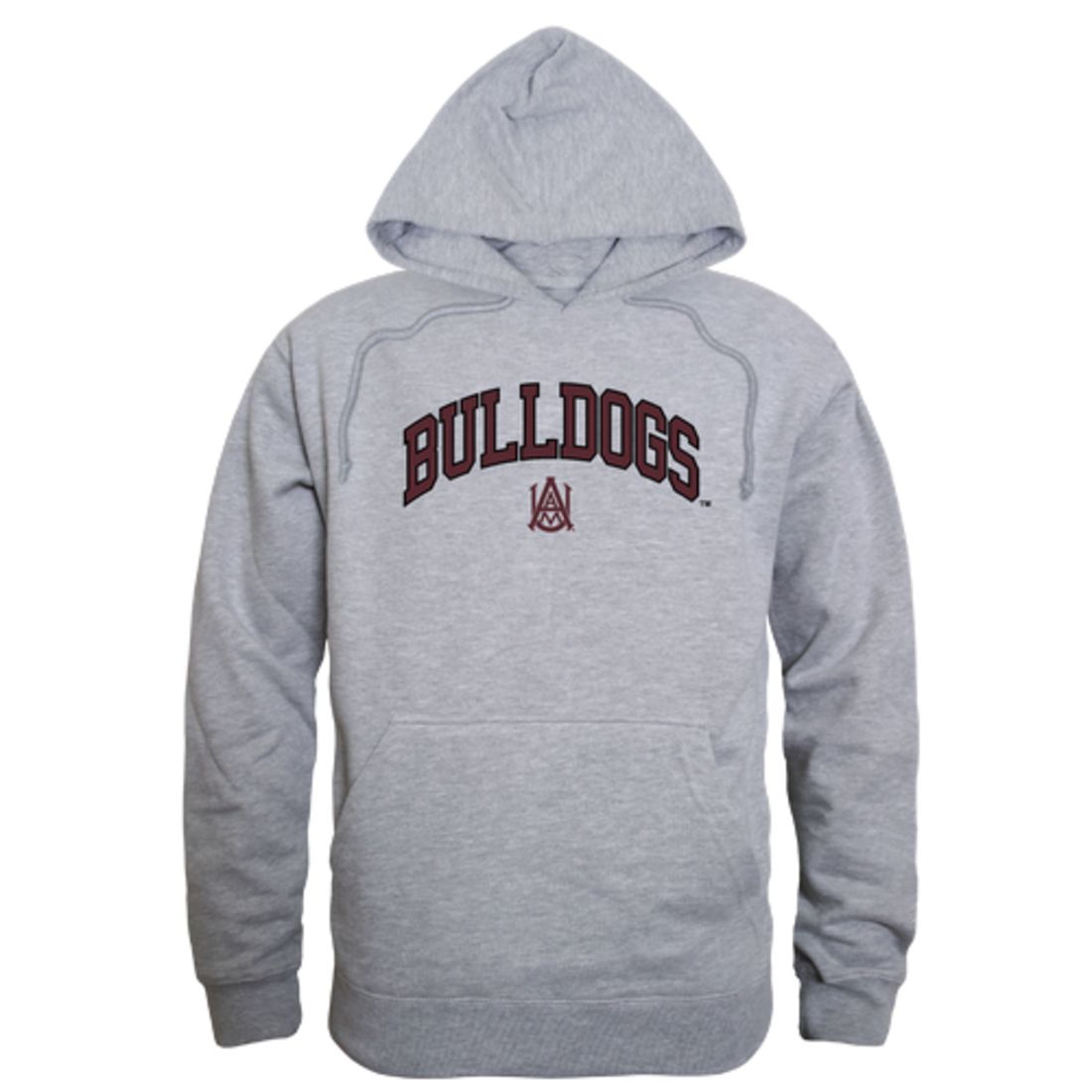 Alabama A&M Bulldogs Campus Fleece Hoodie Sweatshirts