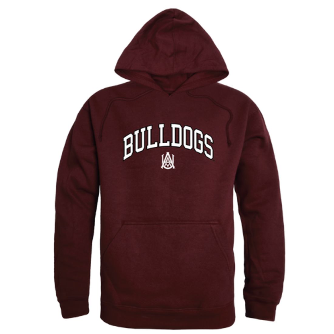 Alabama A&M Bulldogs Campus Fleece Hoodie Sweatshirts