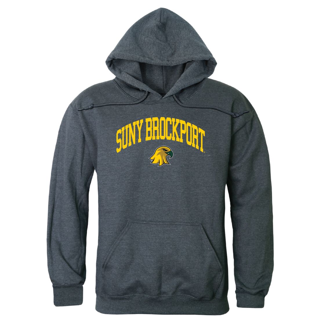 Brockport C Golden Eagles Campus Fleece Hoodie Sweatshirts