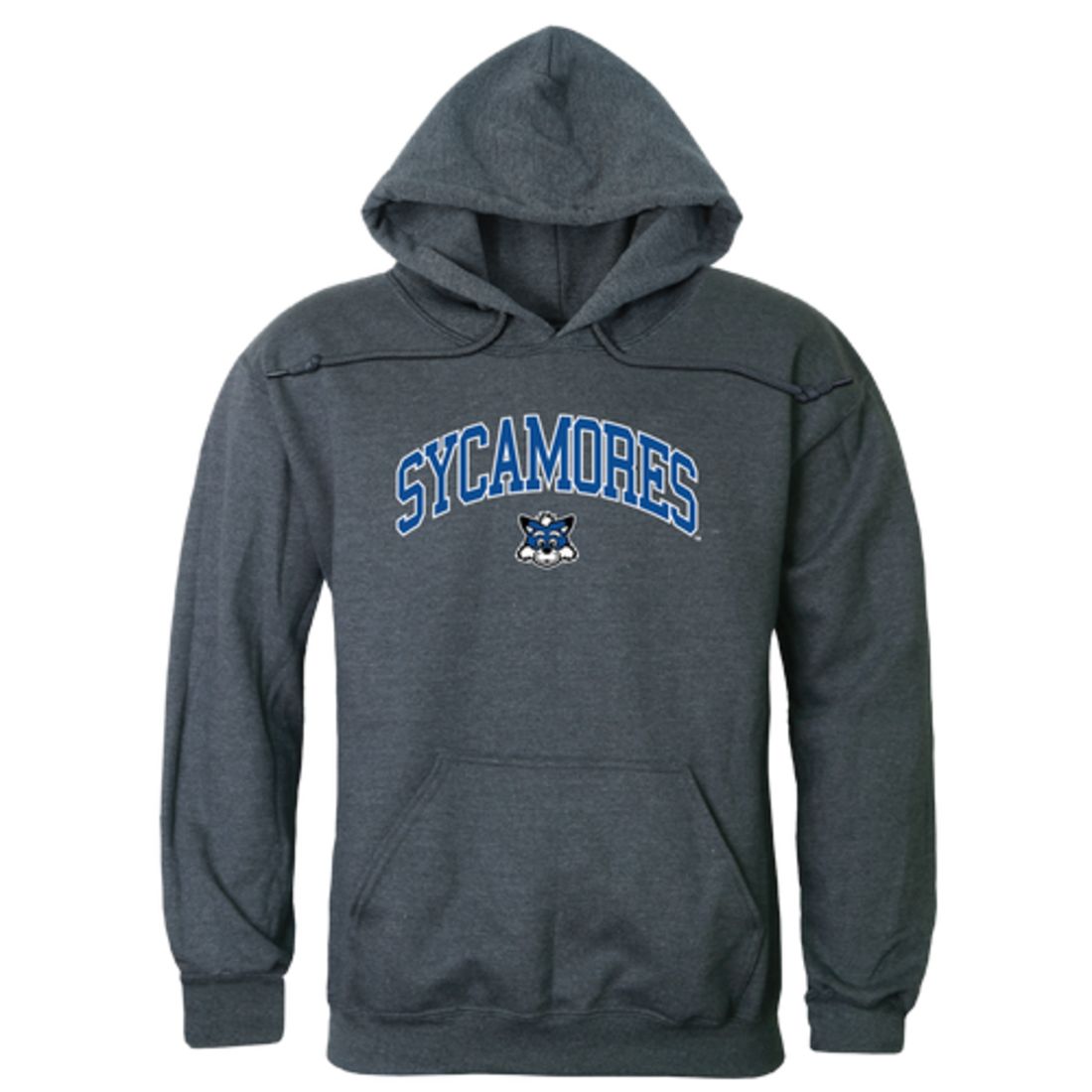 Indiana St Sycamores Campus Fleece Hoodie Sweatshirts