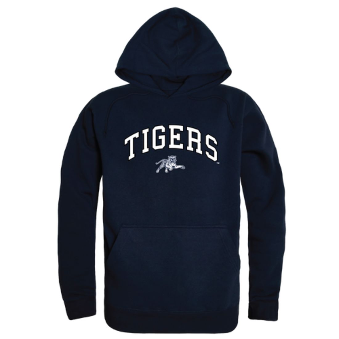 Jackson St Tigers Campus Fleece Hoodie Sweatshirts