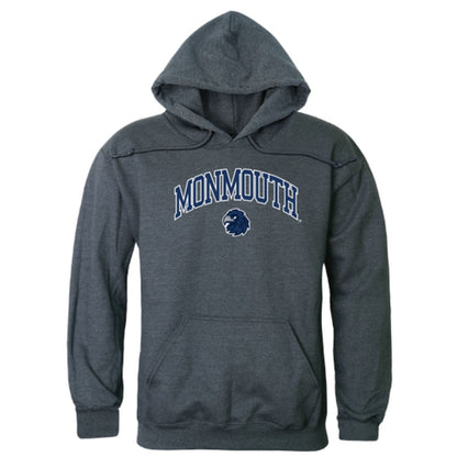 Monmouth Hawks Campus Fleece Hoodie Sweatshirts
