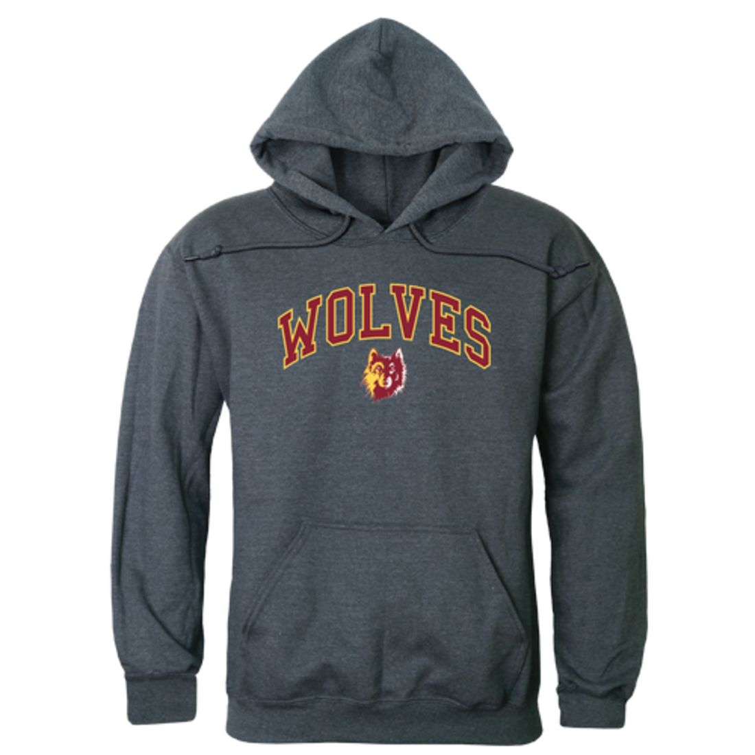 Norther St U F Wolves Campus Fleece Hoodie Sweatshirts