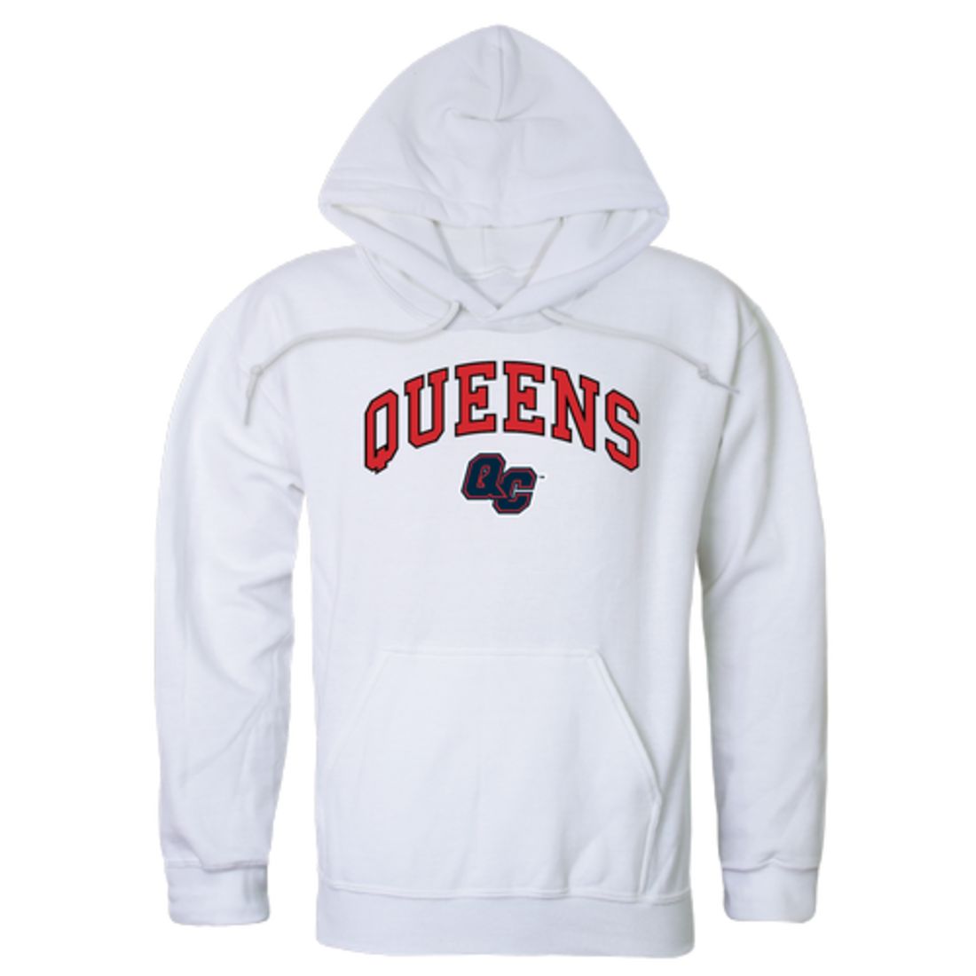 Queens College Knights Campus Fleece Hoodie Sweatshirts