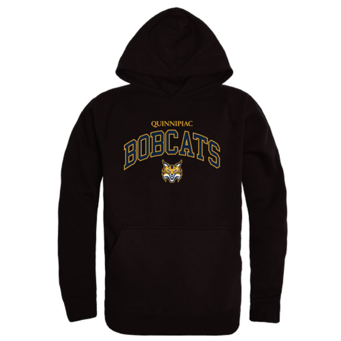 Quinnipac Bobcats Campus Fleece Hoodie Sweatshirts