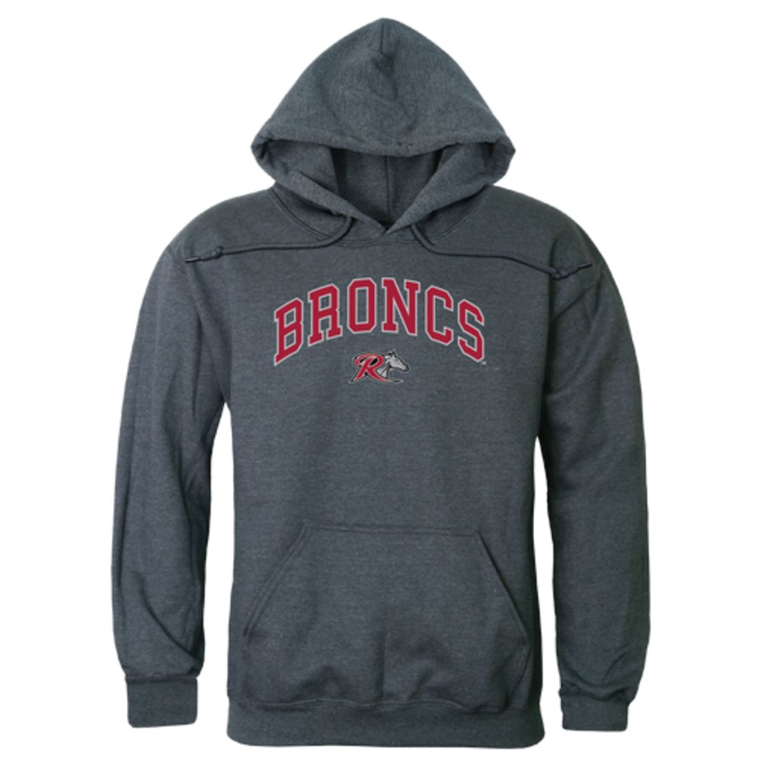 Rider Broncs Campus Fleece Hoodie Sweatshirts
