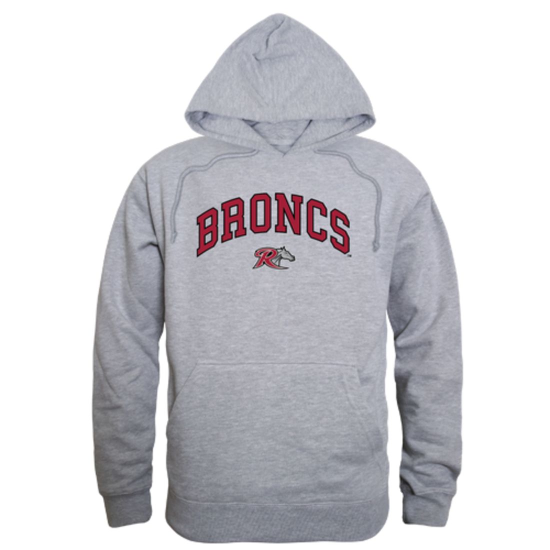 Rider Broncs Campus Fleece Hoodie Sweatshirts