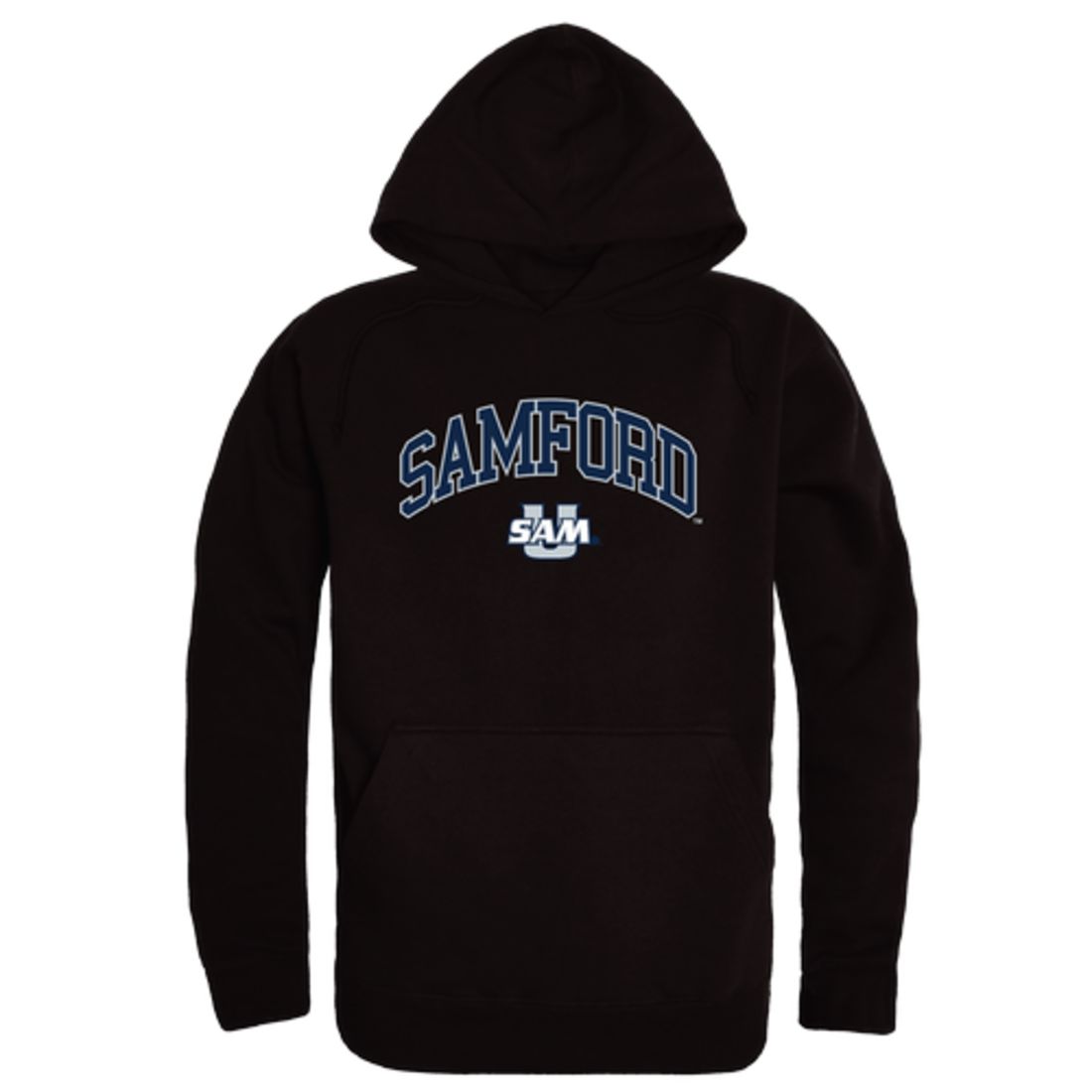 Samford Bulldogs Campus Fleece Hoodie Sweatshirts