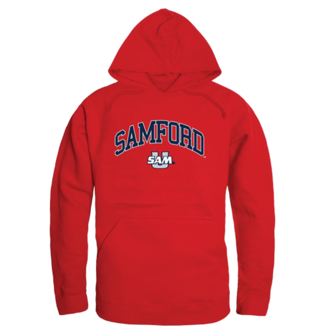 Samford Bulldogs Campus Fleece Hoodie Sweatshirts