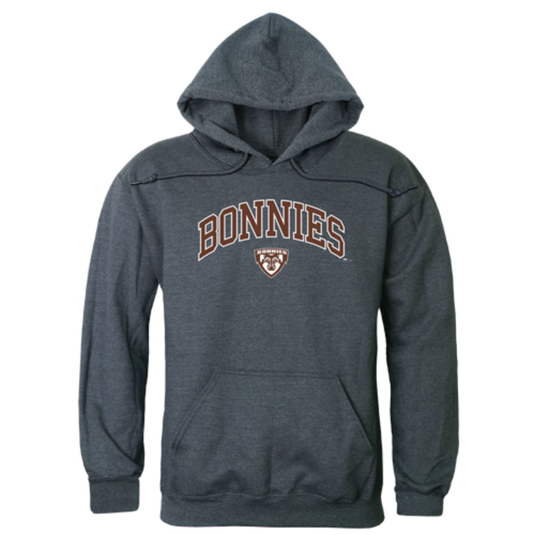 St. Bonaventure Bonnies Campus Fleece Hoodie Sweatshirts