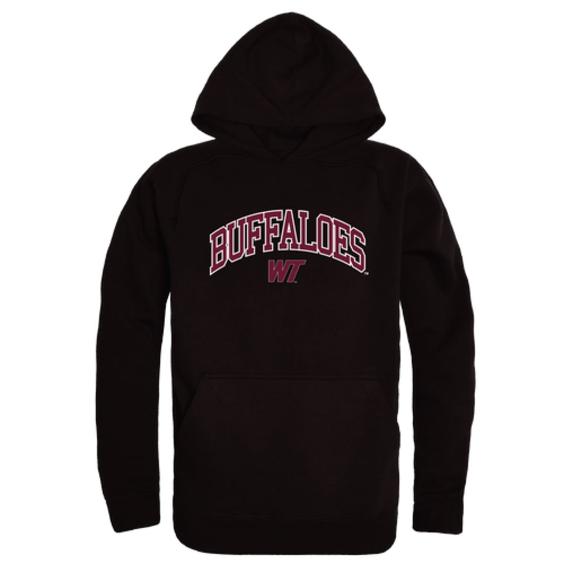 West Texas A&M Buffaloes Campus Fleece Hoodie Sweatshirts