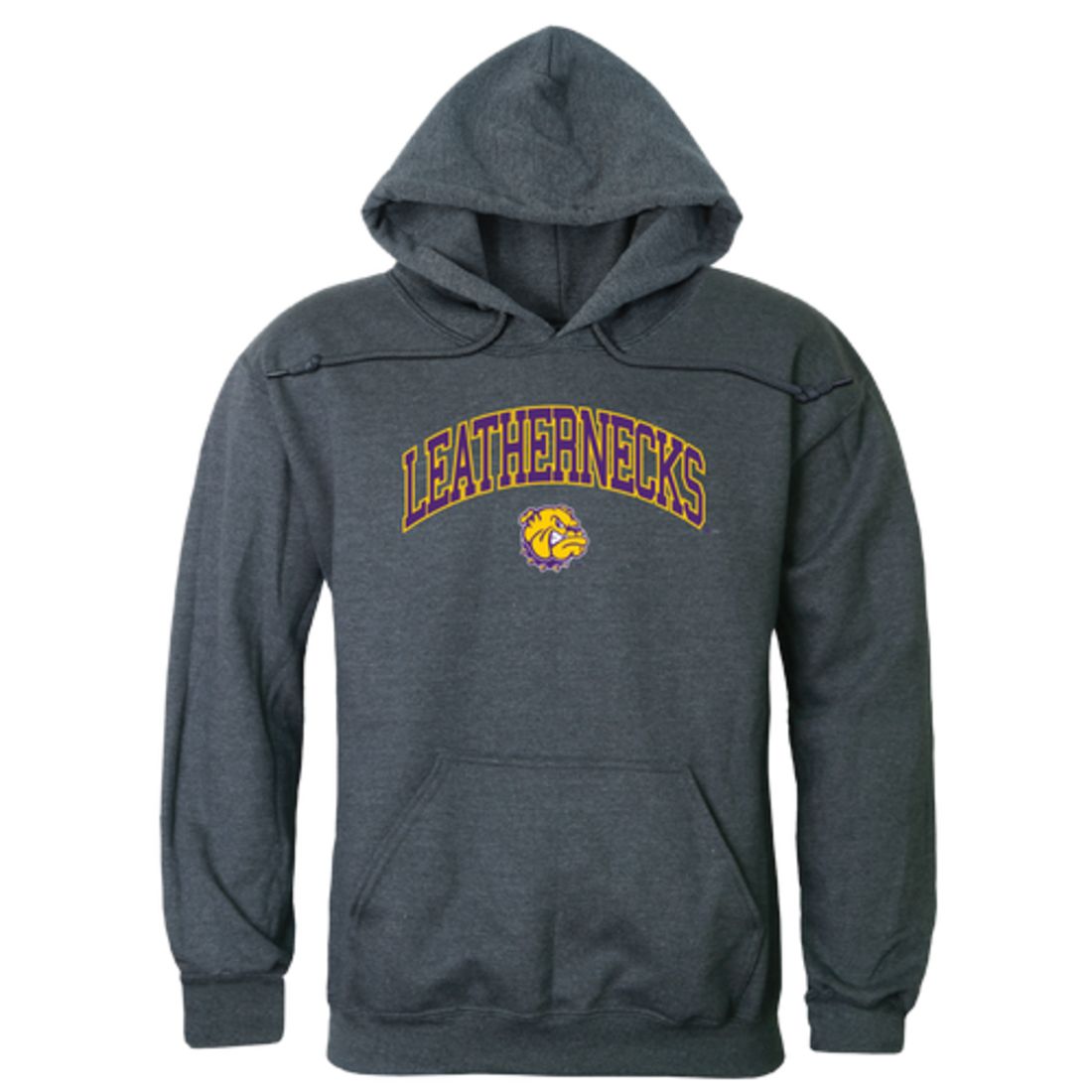 Western Illinois Leathernecks Campus Fleece Hoodie Sweatshirts