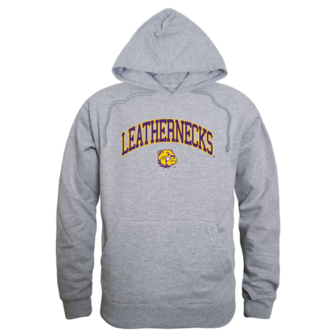 Western Illinois Leathernecks Campus Fleece Hoodie Sweatshirts