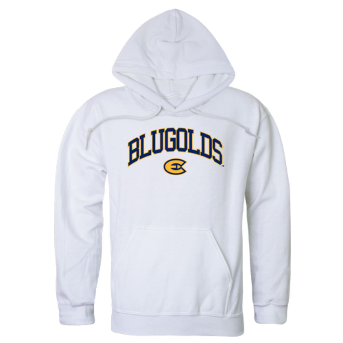 Wisconsin Eau C Blugolds Campus Fleece Hoodie Sweatshirts