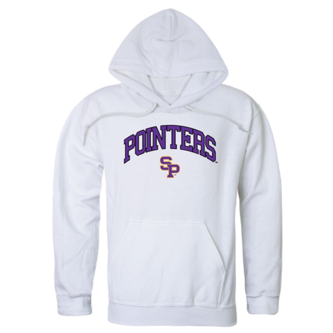 Wisc Stevens Point Pointers Campus Fleece Hoodie Sweatshirts