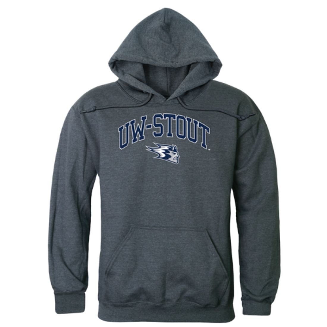 Wisconsin Stout Blue Devils Campus Fleece Hoodie Sweatshirts