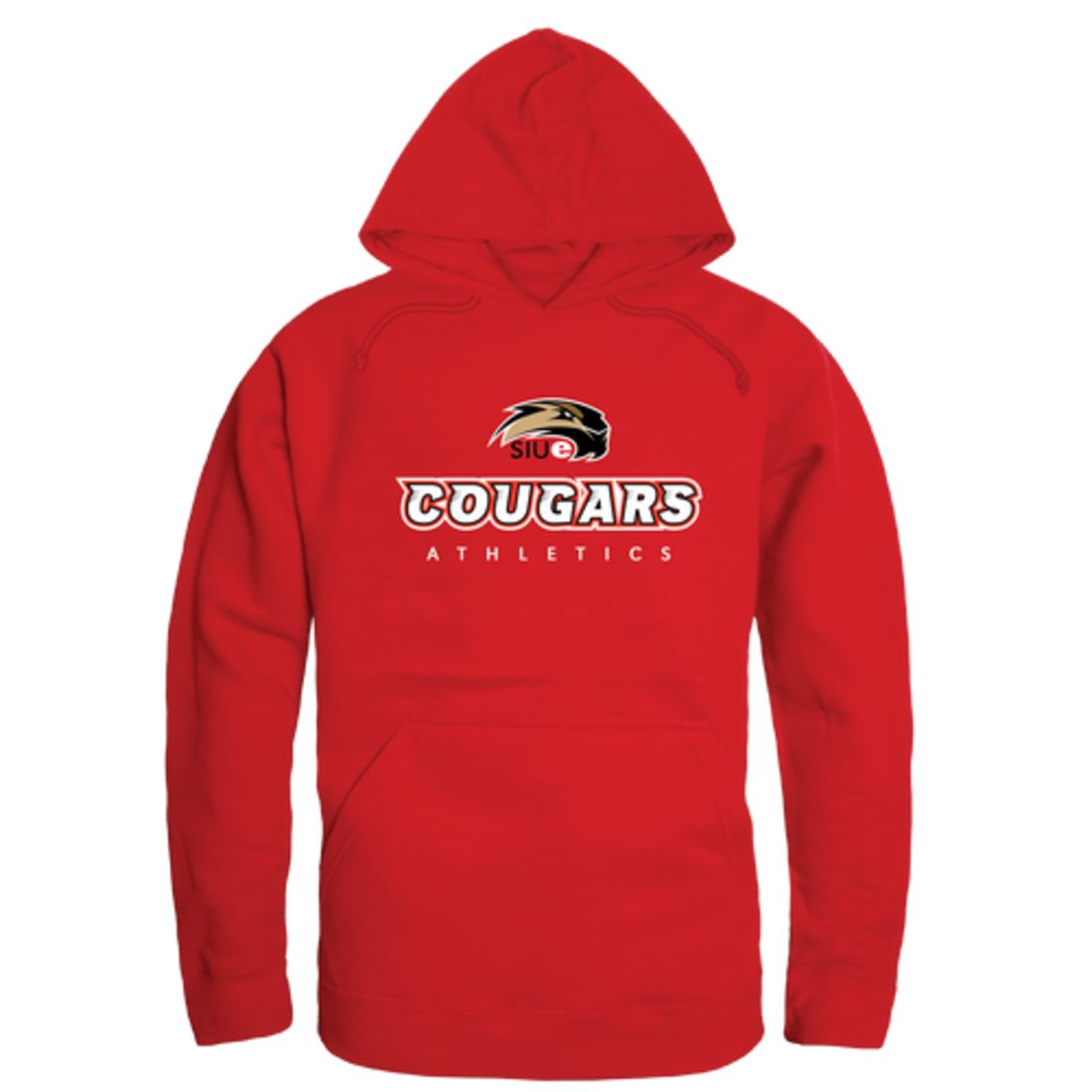 Southern Ill Edwa Cougars Campus Fleece Hoodie Sweatshirts