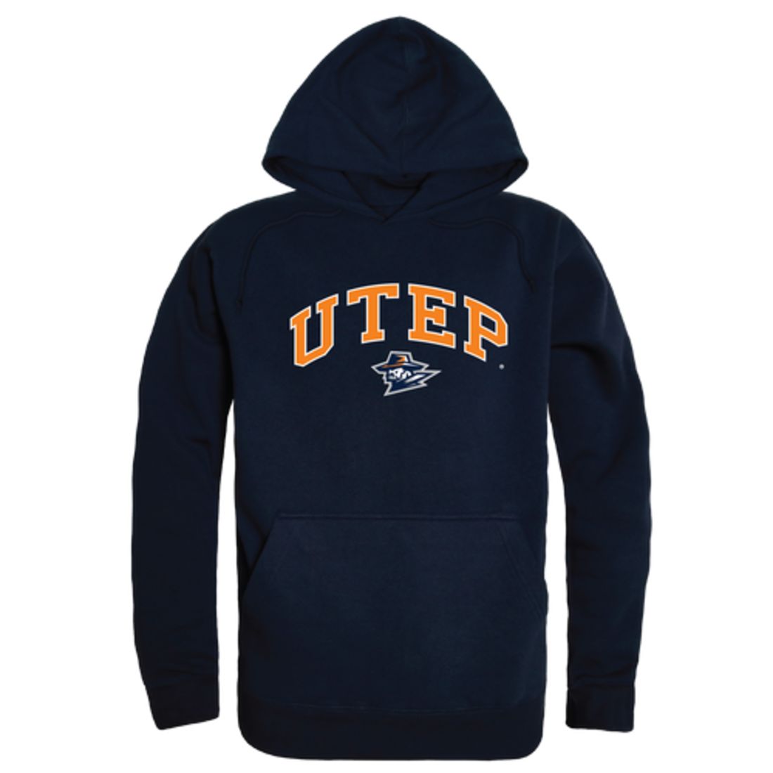 Texas at El Paso Miners Campus Fleece Hoodie Sweatshirts