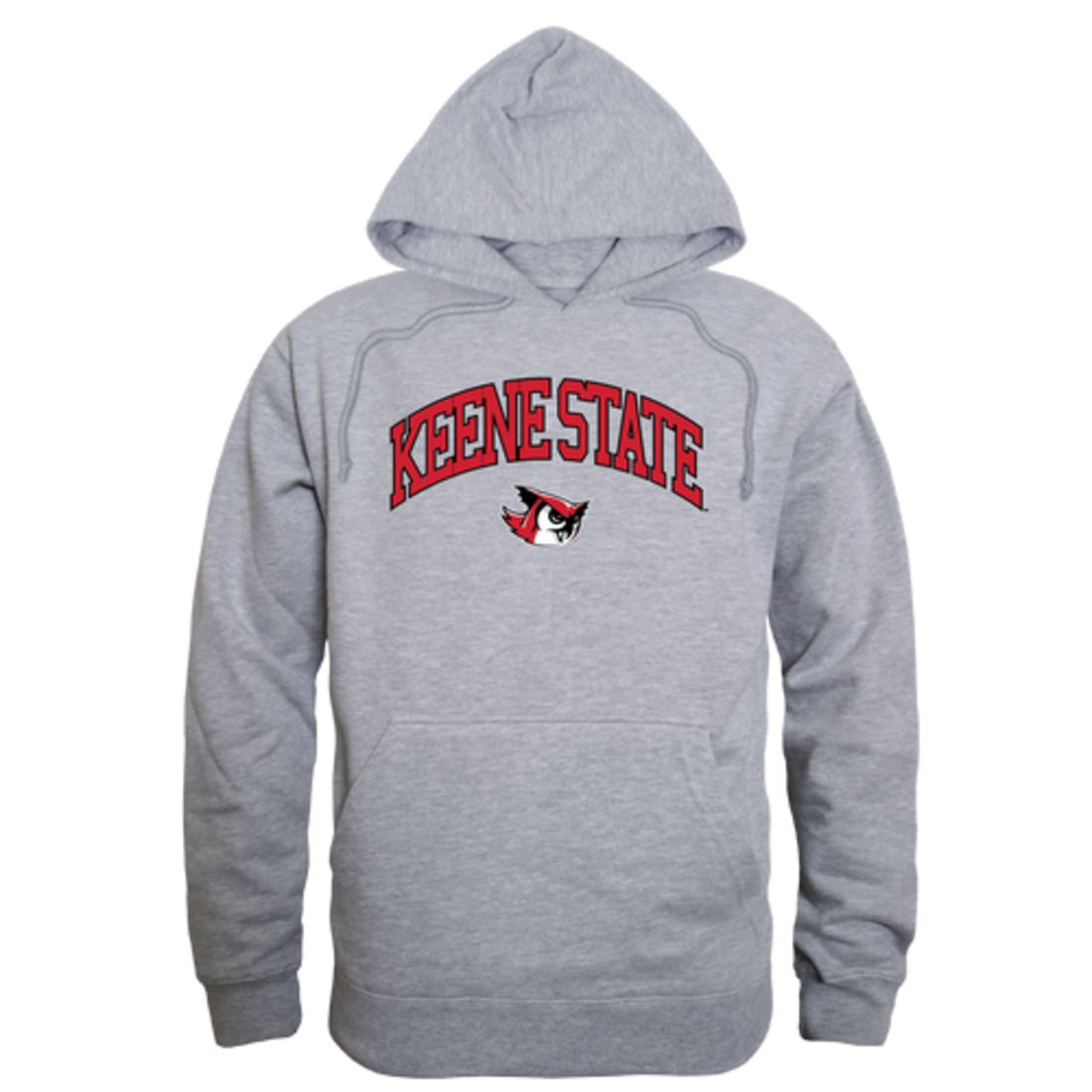 Keene State College Owls Campus Fleece Hoodie Sweatshirts
