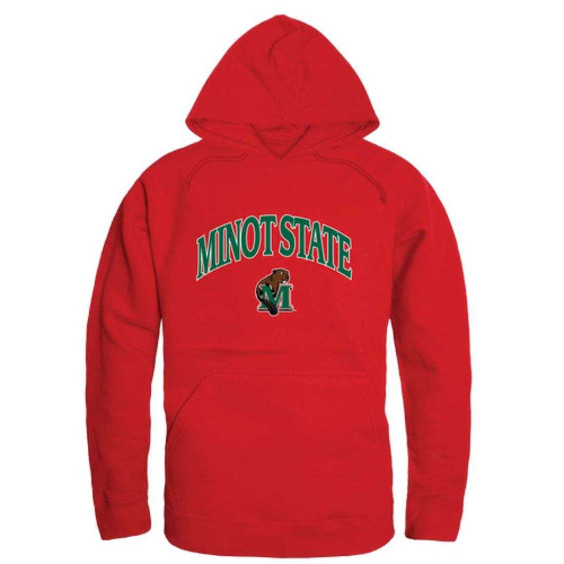 Minot-State-University-Beavers-Campus-Fleece-Hoodie-Sweatshirts