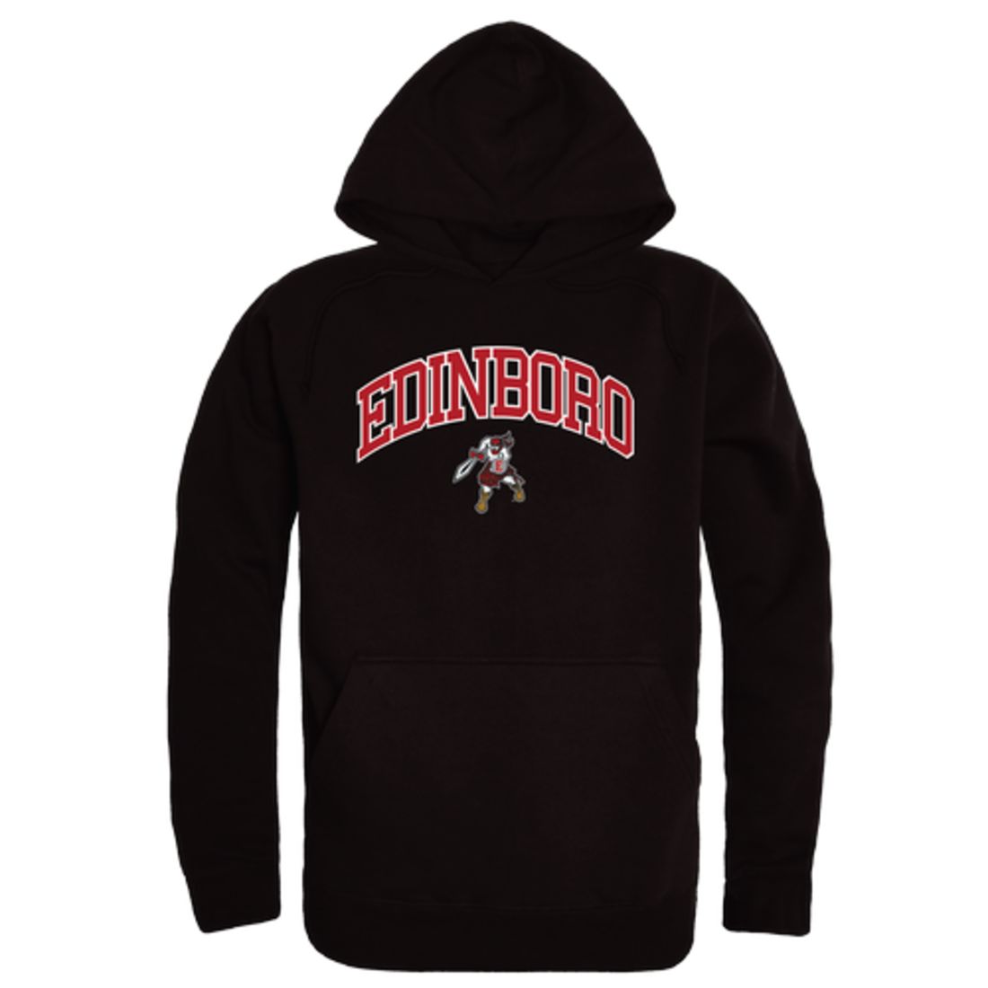 Edinboro University Fighting Scots Campus Fleece Hoodie Sweatshirts