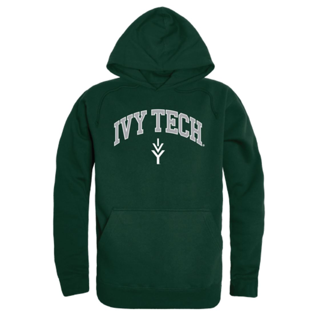 Ivy Tech Community College N/A Campus Fleece Hoodie Sweatshirts