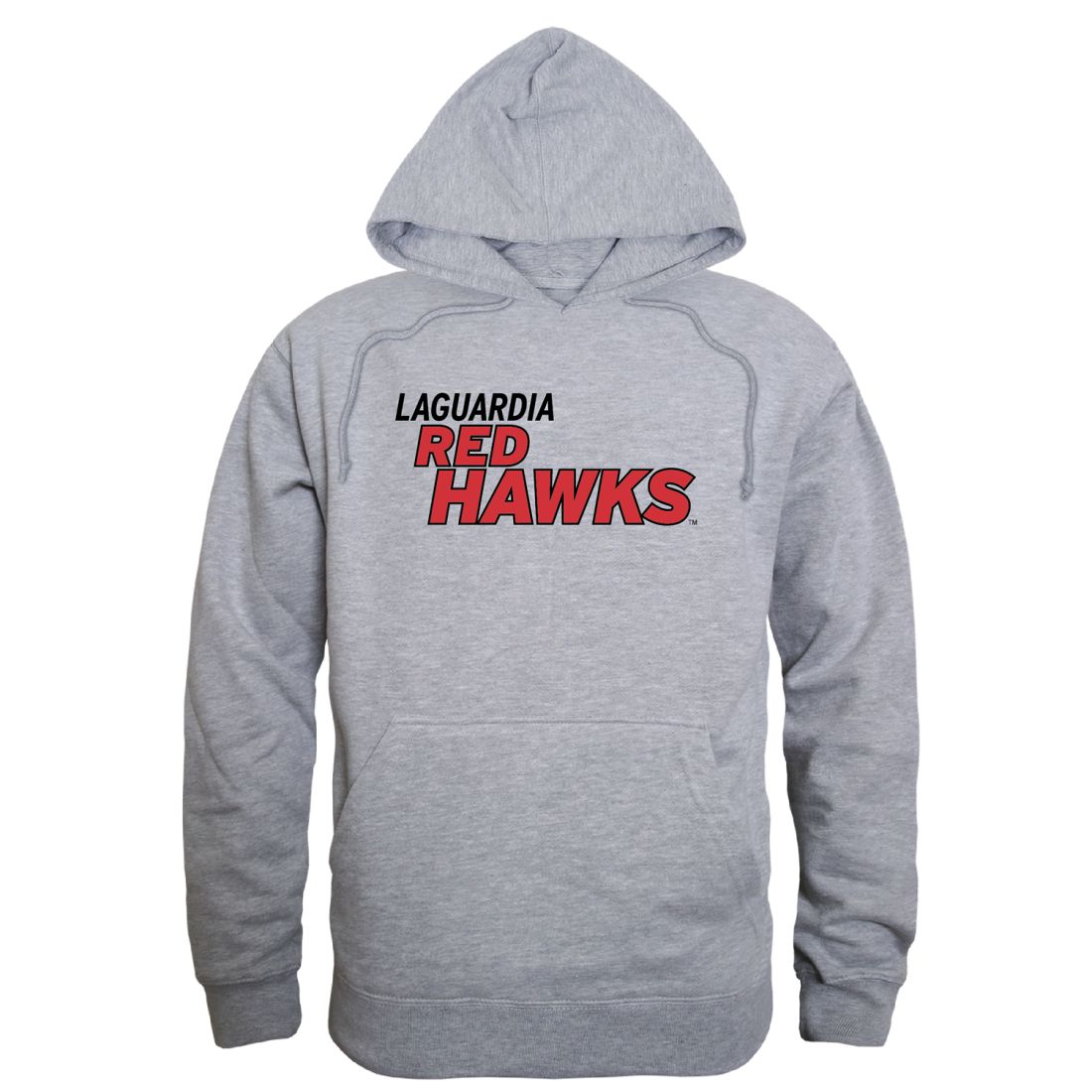 LaGuardia Community College Red Hawks Campus Fleece Hoodie Sweatshirts